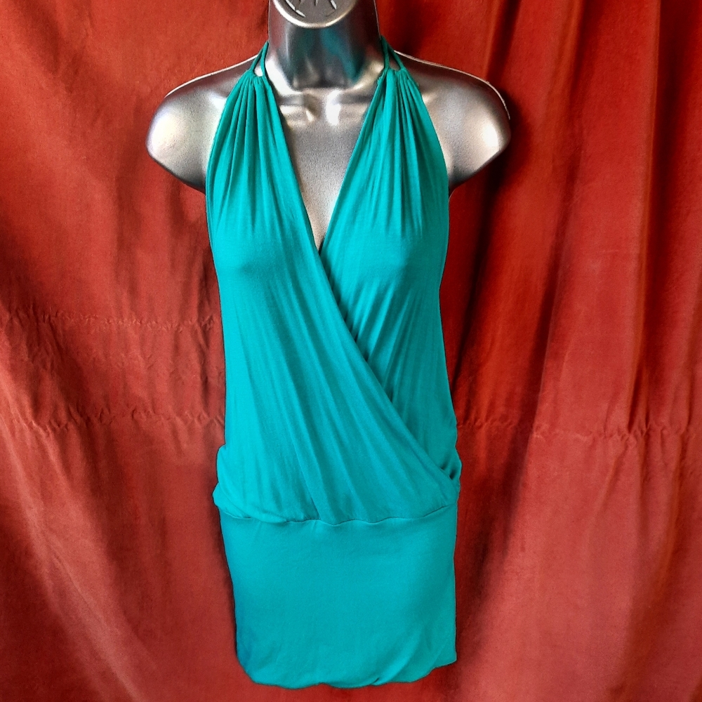 Fighting Eel halter convertible stretchy dress